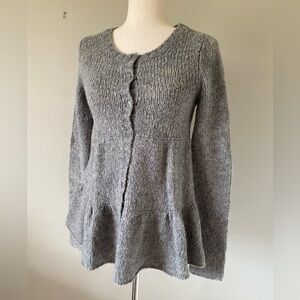 Women's Free People Gray Knit Sweater